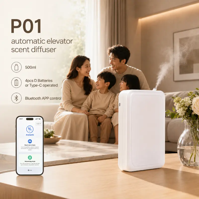Diffuseur aromatique d'ascenseur automatique