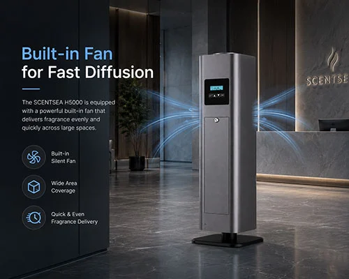 Floor Standing Shopping Mall Fragrance Oil Diffuser